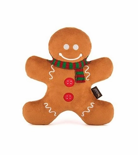 10% OFF: P.L.A.Y. Eco-Friendly Holiday Classics Gingerbread Man Dog Toy pet souvenir,gift item
