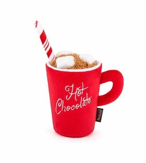 10% OFF: P.L.A.Y. Eco-Friendly Holiday Classics Hot Chocolate Dog Toy pet souvenir,gift item