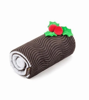 10% OFF: P.L.A.Y. Eco-Friendly Holiday Classics Yule Log Dog Toy pet souvenir,gift item
