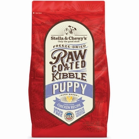15% OFF FREE FD TREATS: Stella & Chewy's Freeze-Dried Raw Coated Kibble Chicken Puppy Grain-Free Dry Dog Food freeze dried dog food,raw nutrition dog,dog freeze dried kibble