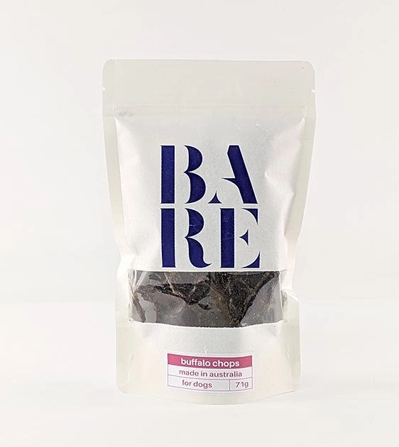 20% OFF: BARE Australian Premium Buffalo Chops Dog Treats
