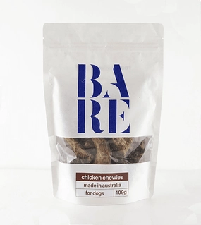 20% OFF: BARE Australian Premium Chicken Chewies Dog Treats dog chews,dog bones