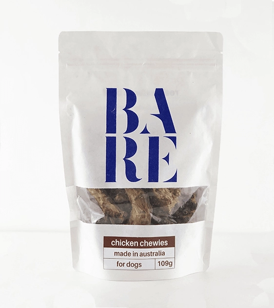 20% OFF: BARE Australian Premium Chicken Chewies Dog Treats dog chews,dog bones