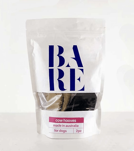 20% OFF: BARE Australian Premium Cow Hooves Dog Treats