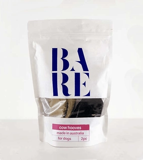20% OFF: BARE Australian Premium Cow Hooves Dog Treats