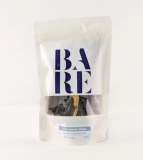 20% OFF: BARE Australian Premium Hoki Steak Bites Dog Treats dog chews,dog bones