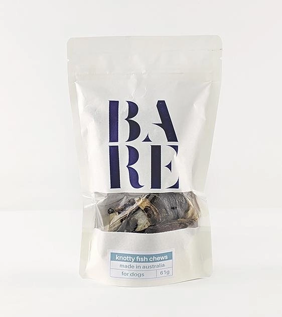 20% OFF: BARE Australian Premium Knotty Fish Chew Dog Treats