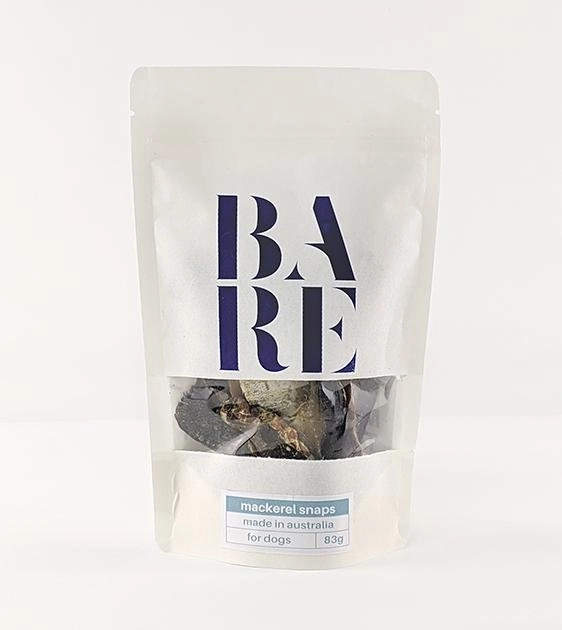 20% OFF: BARE Australian Premium Mackerel Snaps Dog Treats dog chews,dog bones