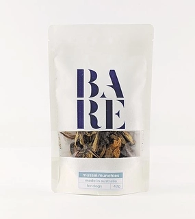20% OFF: BARE Australian Premium Mussel Munchies Dog Treats dog chews,dog bones