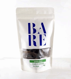 20% OFF: BARE Australian Premium Pork Chips Dog Treats