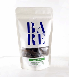 20% OFF: BARE Australian Premium Pork Chips Dog Treats dog chews,dog bones