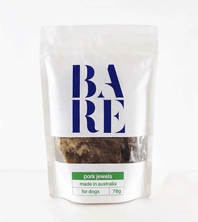 20% OFF: BARE Australian Premium Pork Jewels Dog Treats