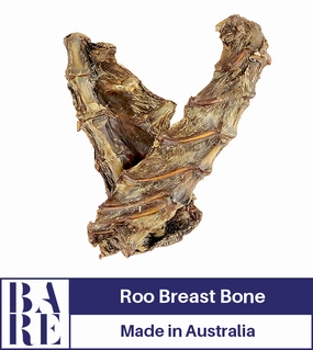20% OFF: BARE Australian Premium Roo Breast Bone Dog Treats