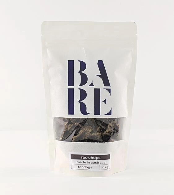 20% OFF: BARE Australian Premium Roo Chops Dog Treats dog chews,dog bones