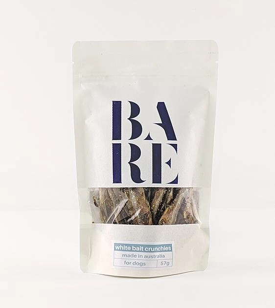 20% OFF: BARE Australian Premium White Bait Crunchies Dog Treats dog chews,dog bones