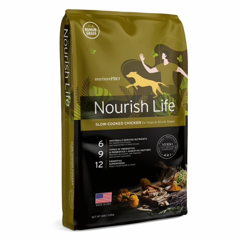 20% OFF: Nurture Pro Nourish Life Chicken Puppy & Adult Dry Dog Food freeze dried dog food,raw nutrition dog,dog freeze dried kibble
