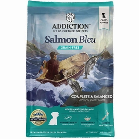 25% OFF: Addiction Salmon Bleu Puppy Grain Free Dry Dog Food freeze dried dog food,raw nutrition dog,dog freeze dried kibble