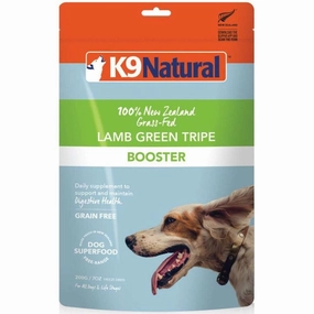 25% OFF: K9 Natural Lamb Green Tripe Booster Grain-Free Freeze-Dried Raw Dog Food freeze dried dog food,raw nutrition dog,dog freeze dried kibble