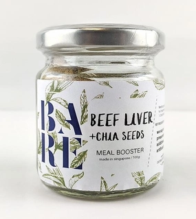 30% OFF: BARE Meal Booster (Beef Liver & Chia Seeds) Dog Food Mixer air-dried dog food,dehydrated dog food