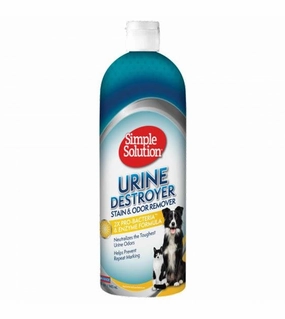 40% OFF: Simple Solution Urine Destroyer Stain & Odor Remover For Dogs odor remover,dog cleaning