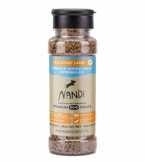 $10 ONLY: Nandi Freeze-Dried Meat Sprinkles (Kalahari Lamb) dog multipurpose item,all-in-one pet tool