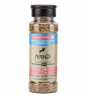 $10 ONLY: Nandi Freeze-Dried Meat Sprinkles (Plaas Pork) dog multipurpose item,all-in-one pet tool