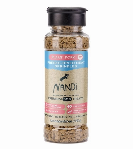 $10 ONLY: Nandi Freeze-Dried Meat Sprinkles (Plaas Pork) dog multipurpose item,all-in-one pet tool