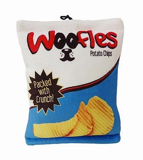 $16.90 ONLY: Lullebelles Woofles Potatos Chips Dog Toy pet souvenir,gift item