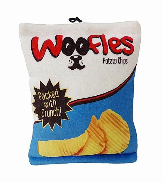 $16.90 ONLY: Lullebelles Woofles Potatos Chips Dog Toy pet souvenir,gift item
