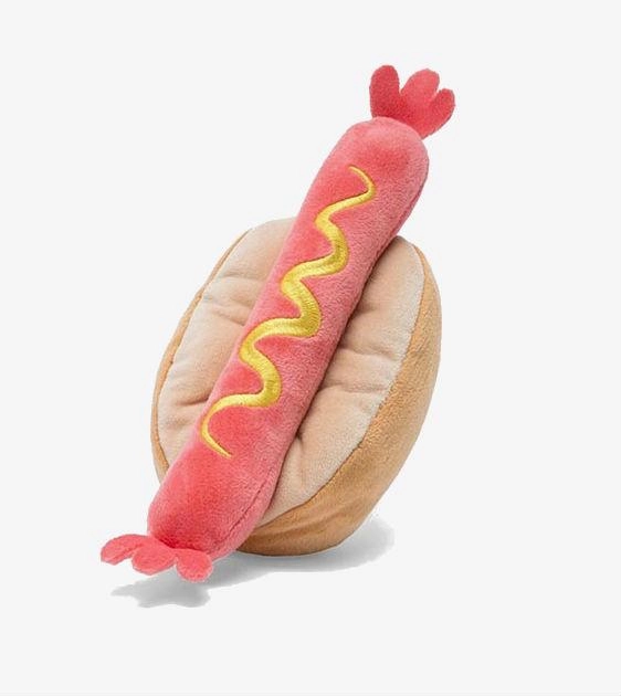 $18 ONLY: BarkShop Helga's Hot Dog Dog Plush Toy pet souvenir,gift item