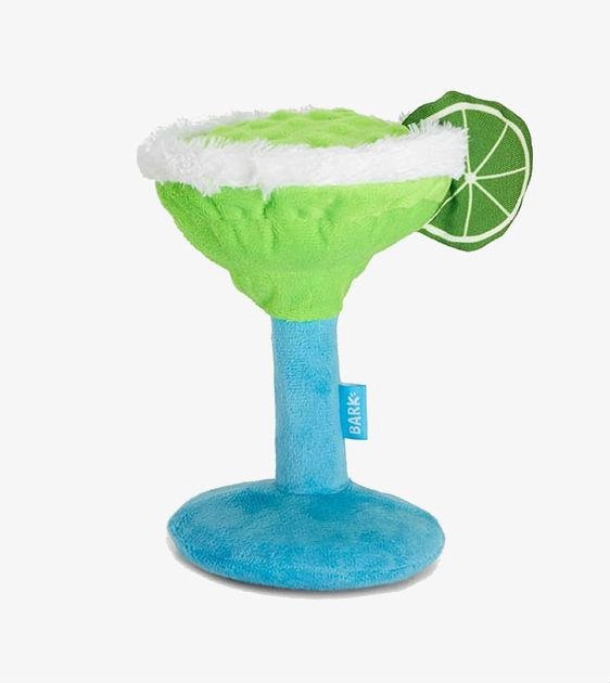 $18 ONLY: BarkShop Muy Squeaky Margarita Dog Plush Toy large breed food,big dog food