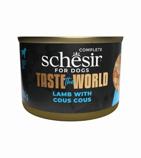 $3.60 ONLY [PWP SPECIAL]: Schesir Taste The World Wet Dog Food (Lamb With Cous Cous) dog gifts,pet keepsakes