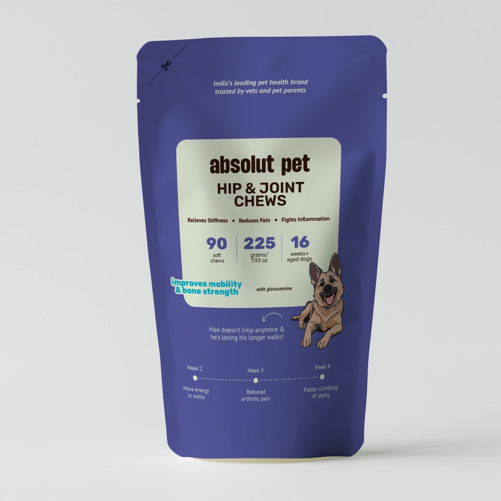 Absolut Pet Hip and Joint Care Dog Supplement