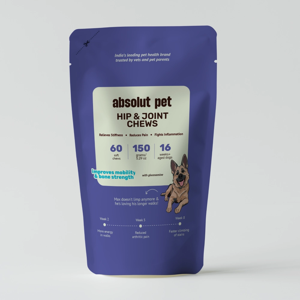 Absolut Pet Hip and Joint Care Dog Supplement