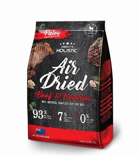 Absolute Holistic Air Dried Dog Food (Beef & Venison) air-dried dog food,dehydrated dog food