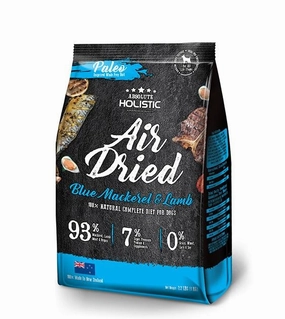 Absolute Holistic Air Dried Dog Food (Blue Mackerel & Lamb) air-dried dog food,dehydrated dog food