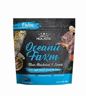 Absolute Holistic Air Dried Dog Treats (Oceanic Farm) air-dried dog food,dehydrated dog food
