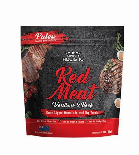 Absolute Holistic Air Dried Dog Treats (Red Meat) air-dried dog food,dehydrated dog food