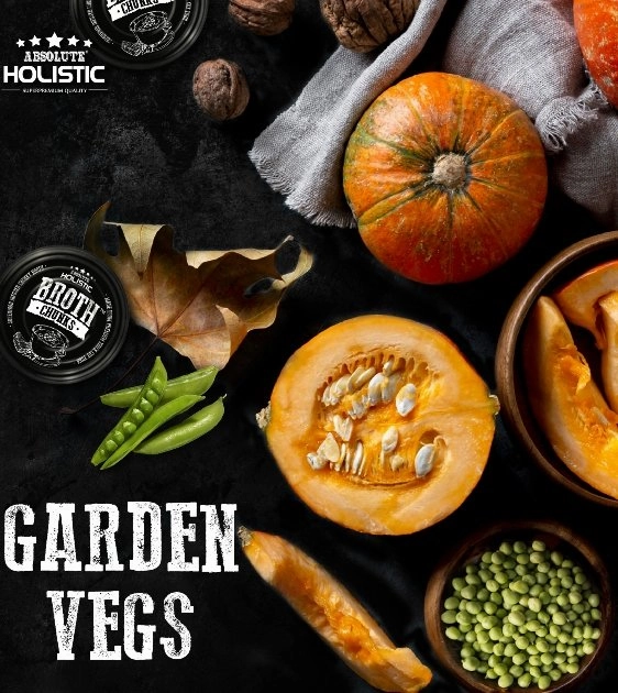 Absolute Holistic Broth Chunks (Chicken Cutlets & Garden Vegs) Wet Cat & Dog Food