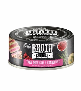 Absolute Holistic Broth Chunks (Tuna Thick Cuts & Cranberry) Wet Cat & Dog Food
