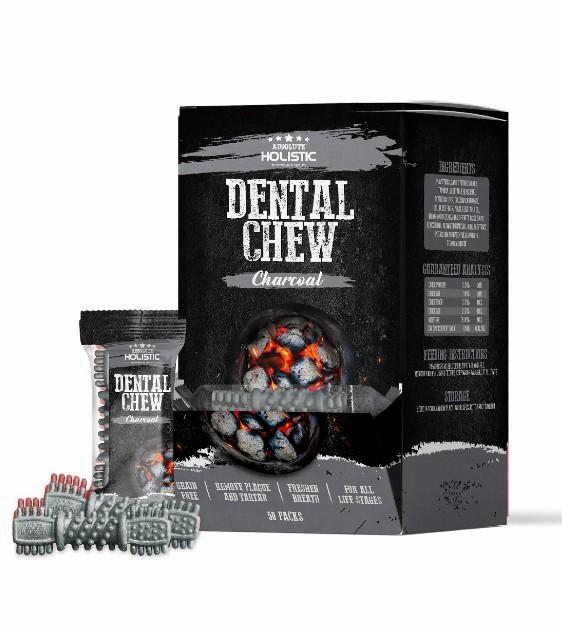 Absolute Holistic Dental Dog Chews (Charcoal) dog shampoo,bathing supplies