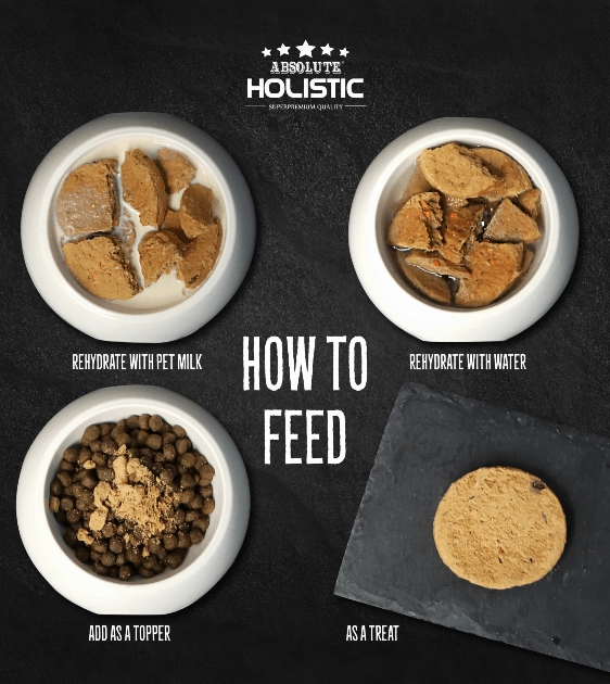 Absolute Holistic Freeze Dried Patties Dog Food (Chicken)