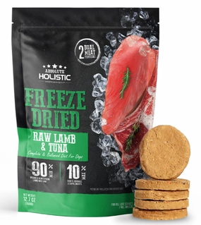 Absolute Holistic Freeze Dried Patties Dog Food (Lamb & Tuna) dog shampoo,bathing supplies