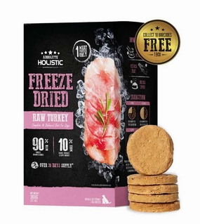 Absolute Holistic Freeze Dried Patties Dog Food (Turkey) dog shampoo,bathing supplies