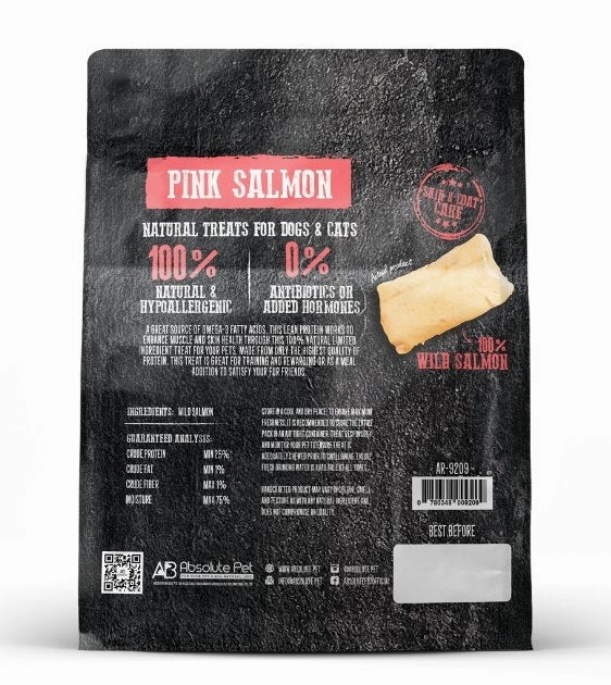 Absolute Holistic Grill In The Bag (Pink Salmon) Natural Dog & Cat Treats