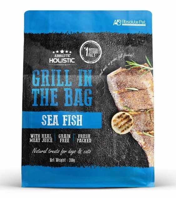 Absolute Holistic Grill In The Bag (Sea Fish) Natural Dog & Cat Treats