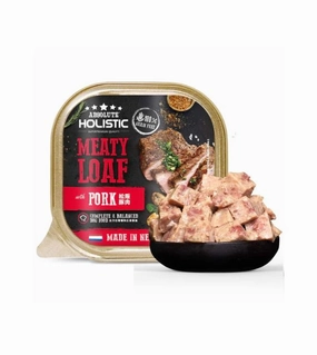 Absolute Holistic Meaty Loaf Wet Dog Food (Pork) dog gifts,pet keepsakes