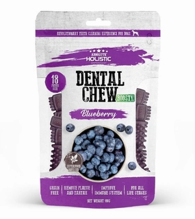 Absolute Holistic Petite Dental Dog Chews (Blueberry) dog leash,walking strap