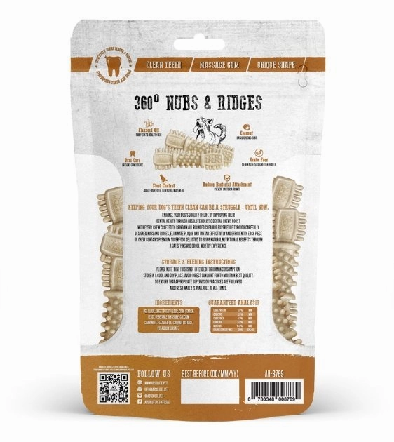 Absolute Holistic Petite Dental Dog Chews (Coconut)