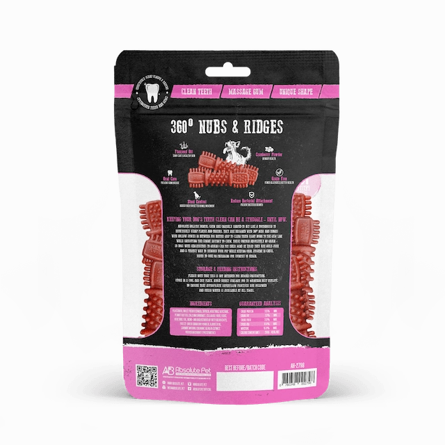 Absolute Holistic Petite Dental Dog Chews (Cranberry)